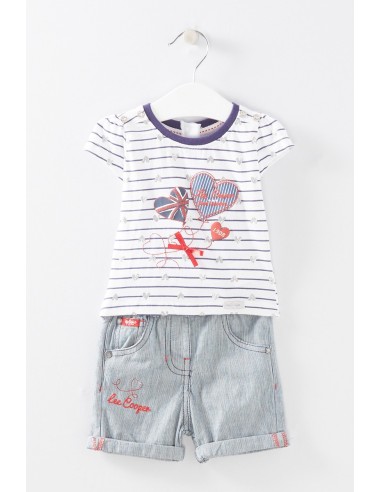 Ensemble bébé fille lee cooper