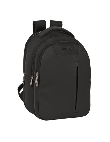 Sac à Dos pour Portable et Tablette avec Sortie USB Safta Business Noir (31 x 45 x 23 cm)