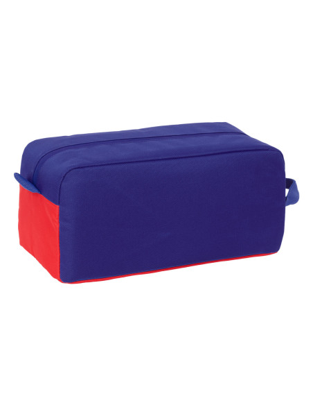 Range-Chaussures de Voyage Atlético Madrid Bleu Blanc Rouge 34 x 15 x 18 cm