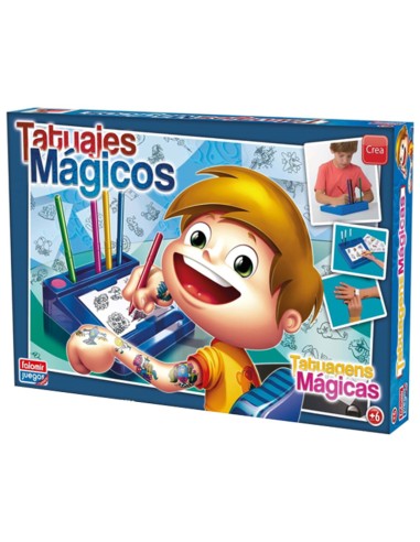 Travaux Manuel TATUAJES MAGICOS Falomir Bleu