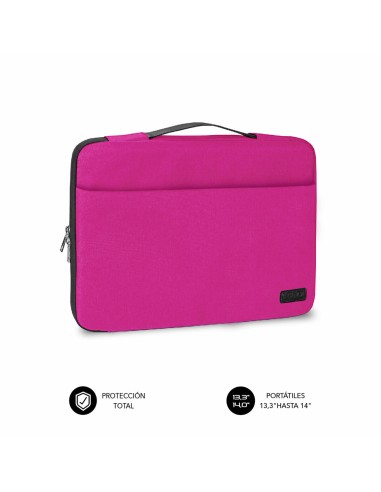 Housse pour ordinateur portable Subblim Funda Ordenador Elegant Laptop Sleeve 13,3-14" Pink