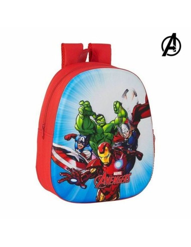 Sac à dos enfant 3D The Avengers Rouge