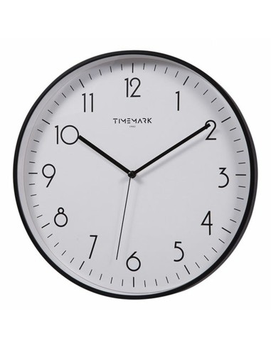 Horloge Murale Timemark Noir (30 x 30 cm)