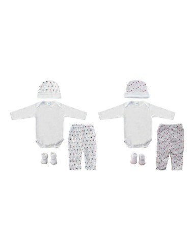 Coffret Bébé DKD Home Decor 8424001779185 0-6 Mois 24 x 28 x 7 cm