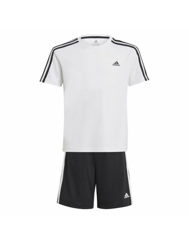 Ensemble de Sport pour Enfants Adidas  Designed 2 Move Blanc