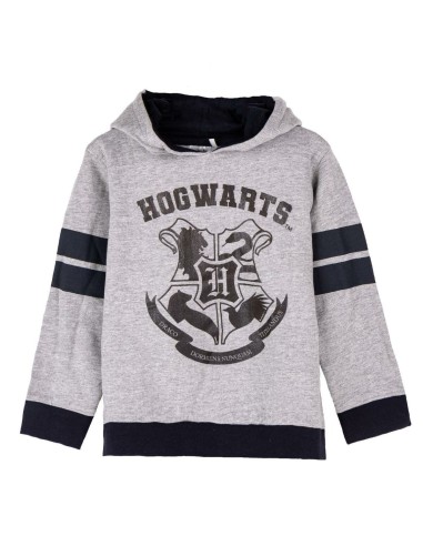 Sweat à capuche enfant Harry Potter Gris