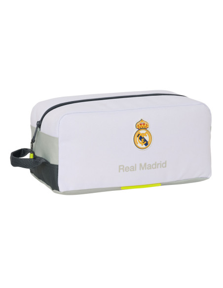 Range-Chaussures de Voyage Real Madrid C.F. Blanc 34 x 15 x 18 cm