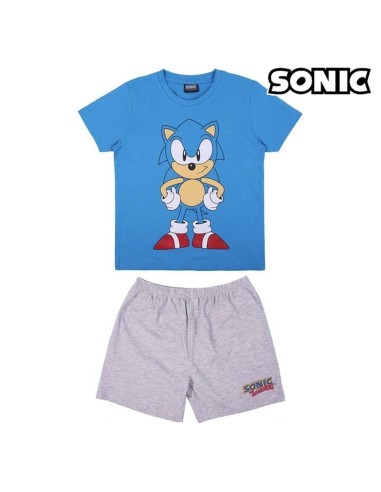 Pyjama Enfant Sonic Bleu