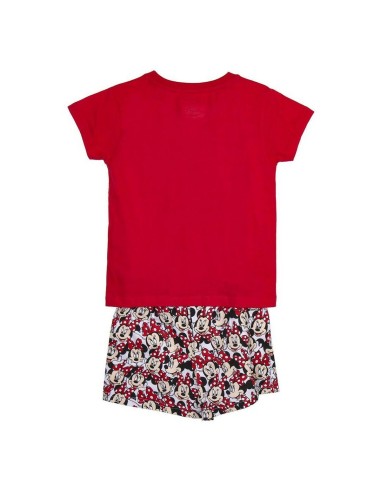 Pyjama D'Été Minnie Mouse Rouge