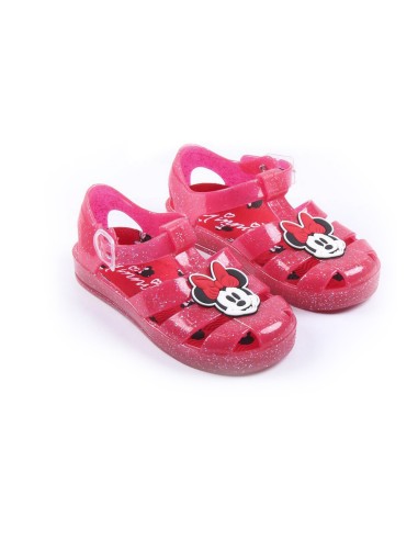 Sandales pour Enfants Minnie Mouse Rouge