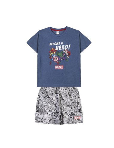 Pyjama Enfant Marvel Gris