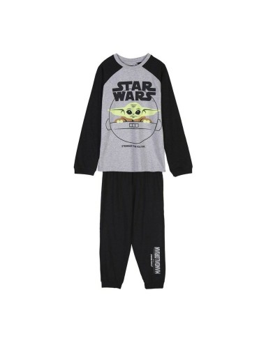 Pyjama Enfant The Mandalorian Gris