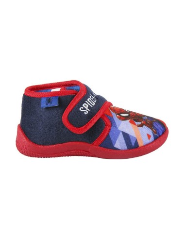 Chaussons Pour Enfant 3D Spiderman Rouge Bleu