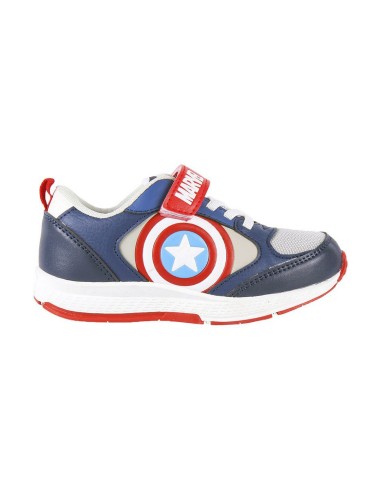 Chaussures de Sport pour Enfants The Avengers Bleu Rouge Gris