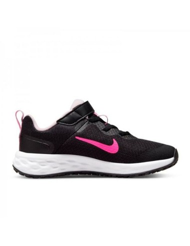 Chaussures de Sport pour Enfants Nike REVOLUTION 6 DD1095 007 Noir