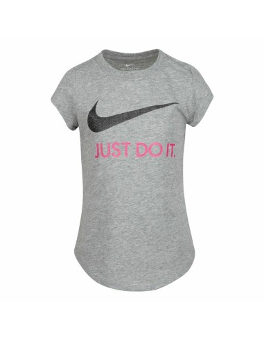 T shirt à manches courtes Enfant Nike  Swoosh JDI Gris