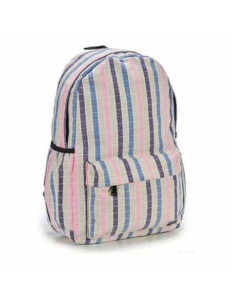 Cartable Rayures Multicouleur 13 x 45 x 31 cm 12 Unités