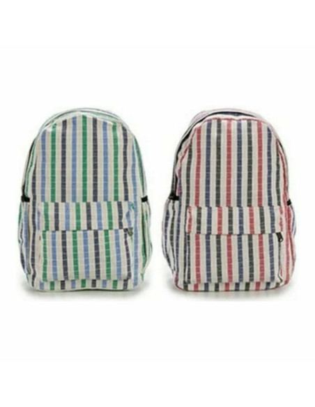 Cartable Rayures Multicouleur 13 x 45 x 31 cm 12 Unités