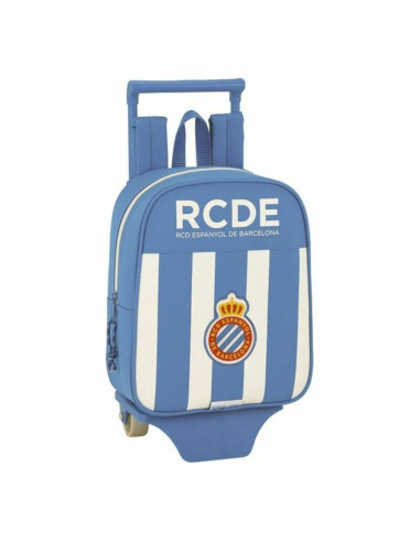 Cartable à roulettes 805 RCD Espanyol 611753280 Bleu Blanc