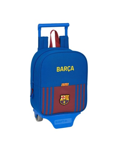 Cartable à roulettes F.C. Barcelona M280 Bordeaux Blue marine