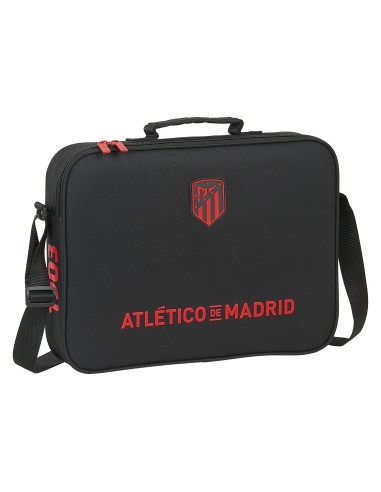 Cartable d'école Atlético Madrid Noir (38 x 28 x 6 cm)