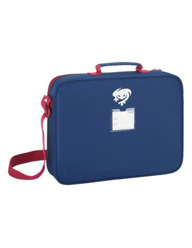 Cartable d'école Levante U.D. Bleu Rouge Grenat (38 x 28 x 6 cm)