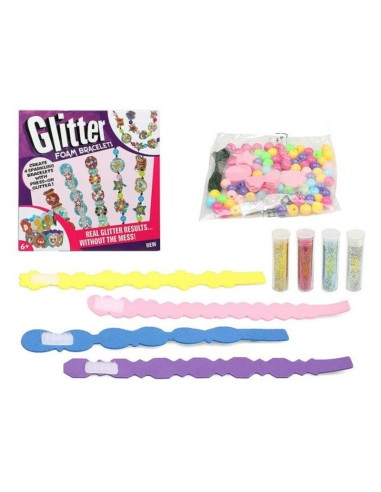 Ensemble pour activités manuelles Glitter Foam Bracelets 119916