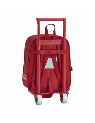 Cartable à roulettes 805 Real Sporting de Gijón 611972280 Rouge