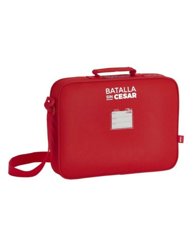 Cartable d'école Real Sporting de Gijón Rouge (38 x 28 x 6 cm)