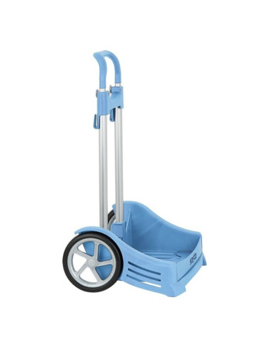 Chariot pour sac à dos Safta Bleu clair