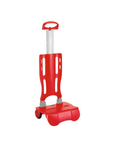Chariot pour Sac à Dos Pliable Safta Rouge