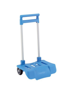 Chariot pour Sac à Dos Pliable Safta Bleu clair
