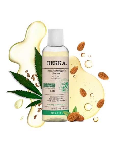 HEKKA - Huile de massage détente