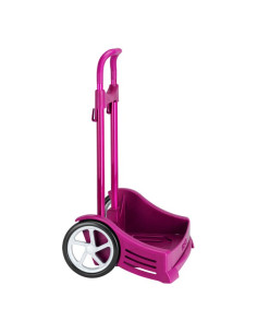 Chariot pour sac à dos Safta Fuchsia 2