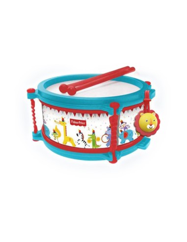 Tambour Fisher Price animaux Plastique