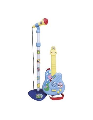 Guitare pour Enfant  Micro Peppa Pig