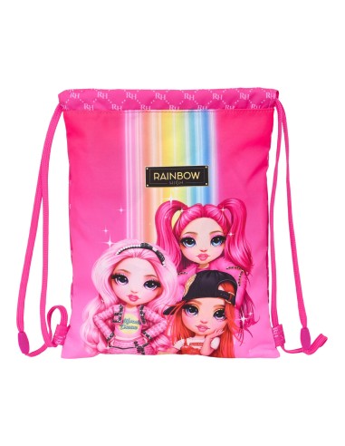 Sac à dos enfant Rainbow High Fuchsia (26 x 34 x 1 cm)