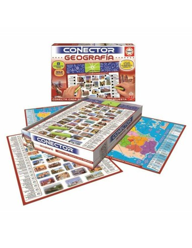 Jouet Educatif Educa Conector Géographie, cartes et atlas