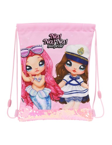 Sac à dos enfant NaNaNa Surprise Sparkles Rose (26 x 34 x 1 cm)