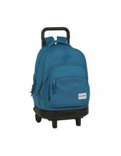 Cartable à roulettes Compact BlackFit8 Egeo Bleu (33 x 45 x 22 cm)