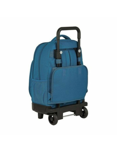 Cartable à roulettes Compact BlackFit8 Egeo Bleu (33 x 45 x 22 cm)