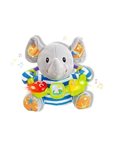 Peluche sonore Reig Eléphant