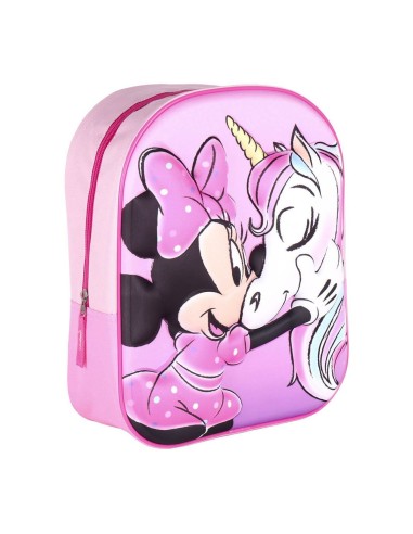 Cartable Minnie Mouse Rose (25 x 31 x 10 cm)