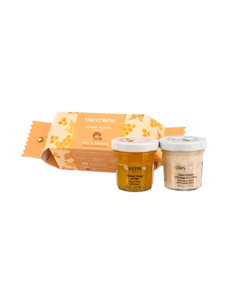 Soin visage duo - Miel  Amande