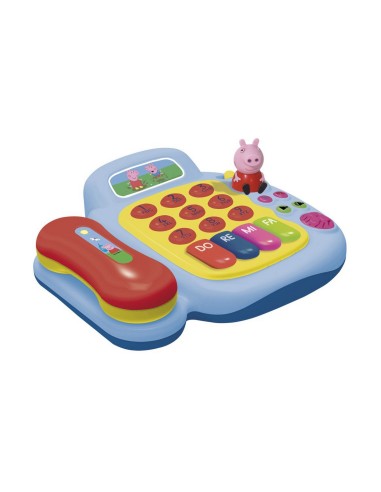 Jouet éducatif Reig Téléphone fixe Bleu Peppa Pig