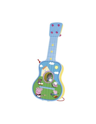 Guitare pour Enfant Reig Bleu Peppa Pig