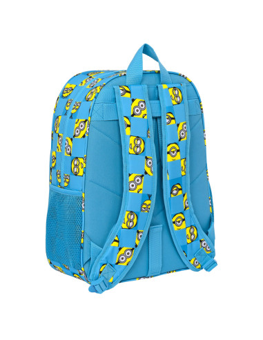 Cartable Minions Minionstatic Bleu (33 x 42 x 14 cm)