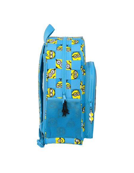 Cartable Minions Minionstatic Bleu (33 x 42 x 14 cm)