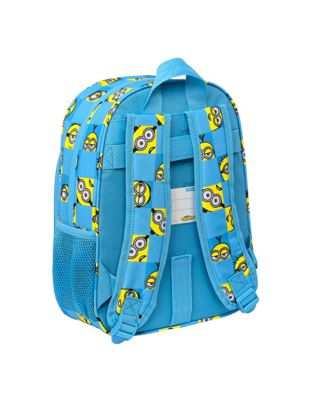 Cartable Minions Minionstatic Bleu (26 x 34 x 11 cm)